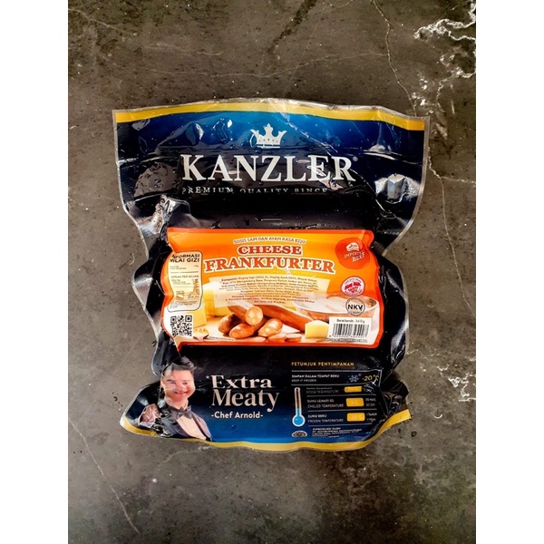 

Kanzler Sosis Cheese Frankfurter (360 gr)
