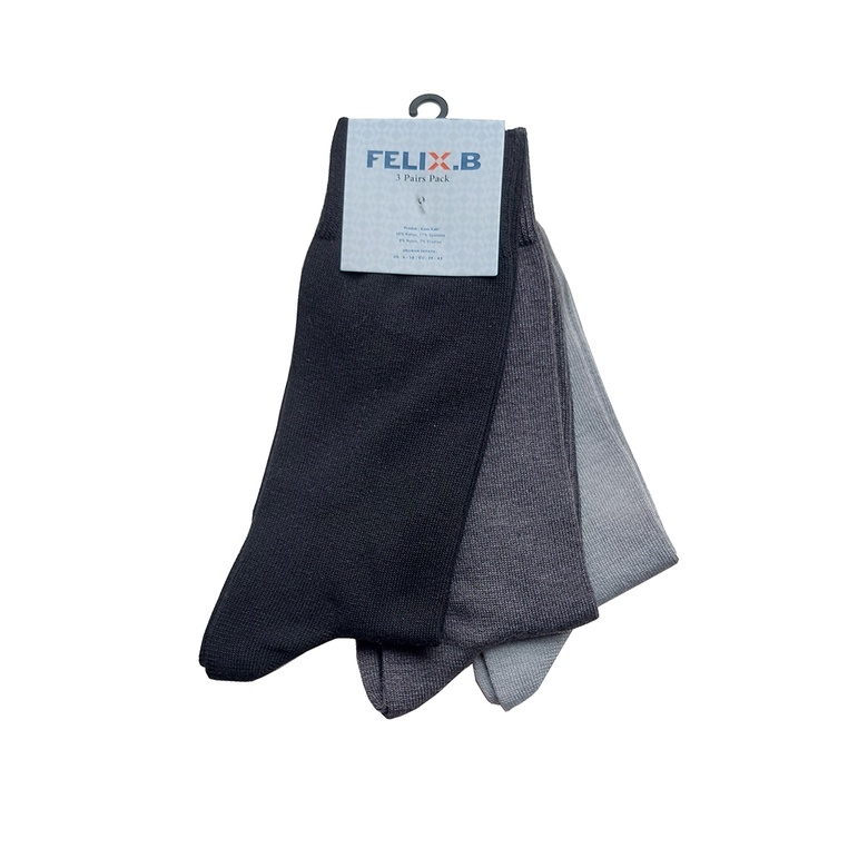 FELIX.B SOCKS FBSC026 ISI 3PASANG KAOS KAKI FREESIZE