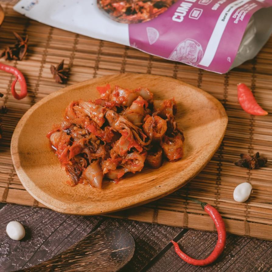 

Terlaris Cumi Sambal Balado Indud 125 Gram - 250 Gram !!!
