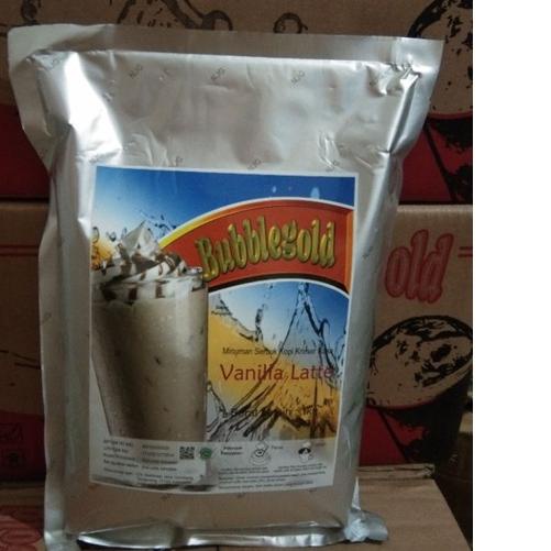 

Terlaris!! ♜ bubuk minuman / buble gold vanilla late 1 kg'