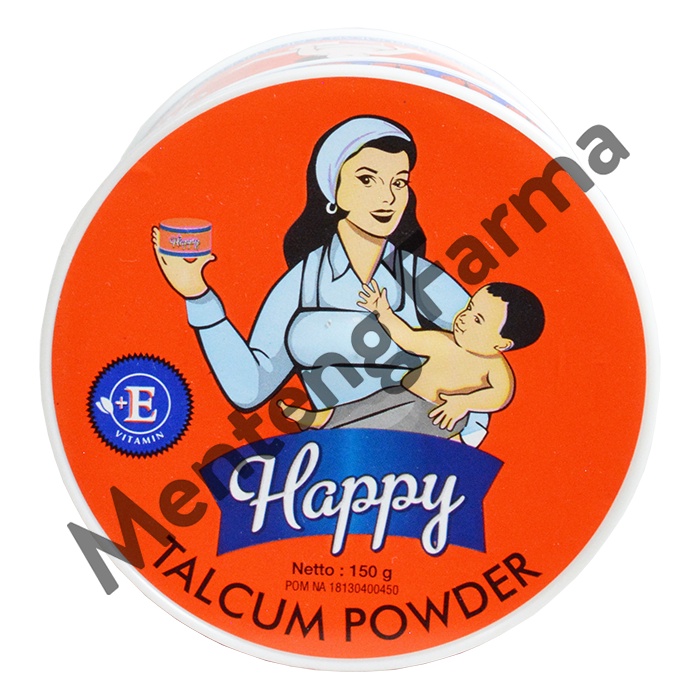 Bedak Happy Talcum Powder