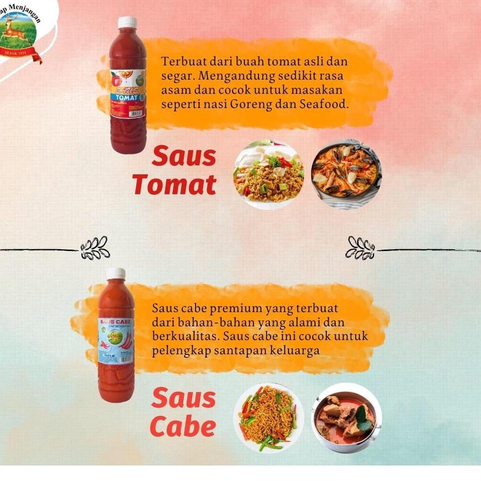 

Laku keraz--SAUS TOMAT MENJANGAN 600ML COOKING TOMATO SAUCE