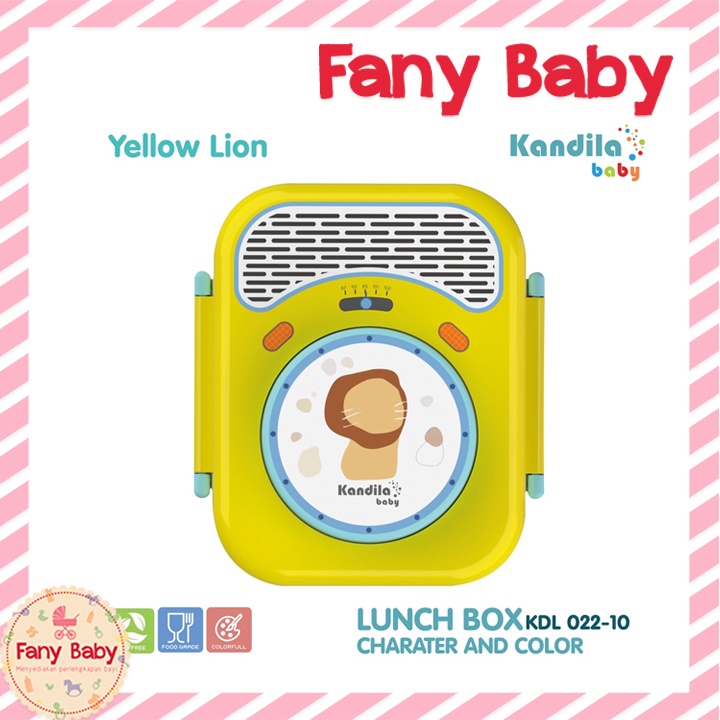 KANDILA BABY  LUNCH BOX WITH SPOON 680ML / KDL022-10