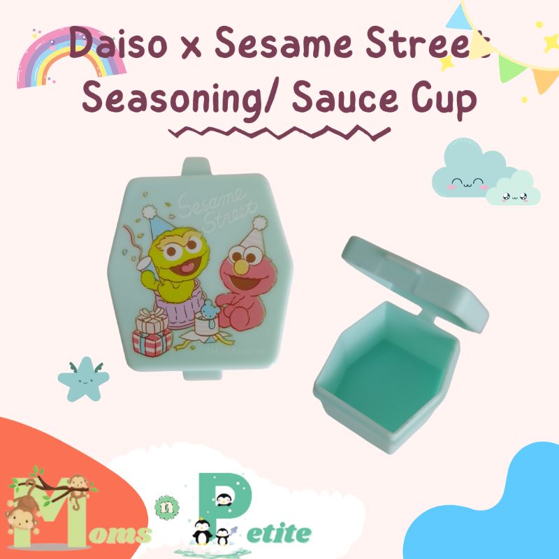 Jual Daiso x Sesame street elmo sauce cup seasoning container Shopee