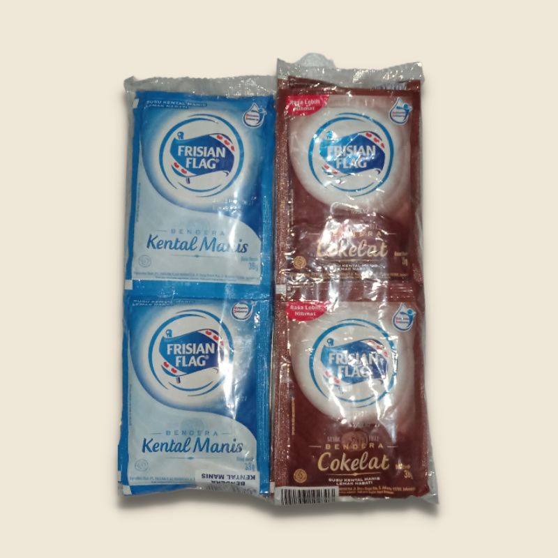 

1 Pack - Kental Manis Putih / Cokelat - isi 6 -