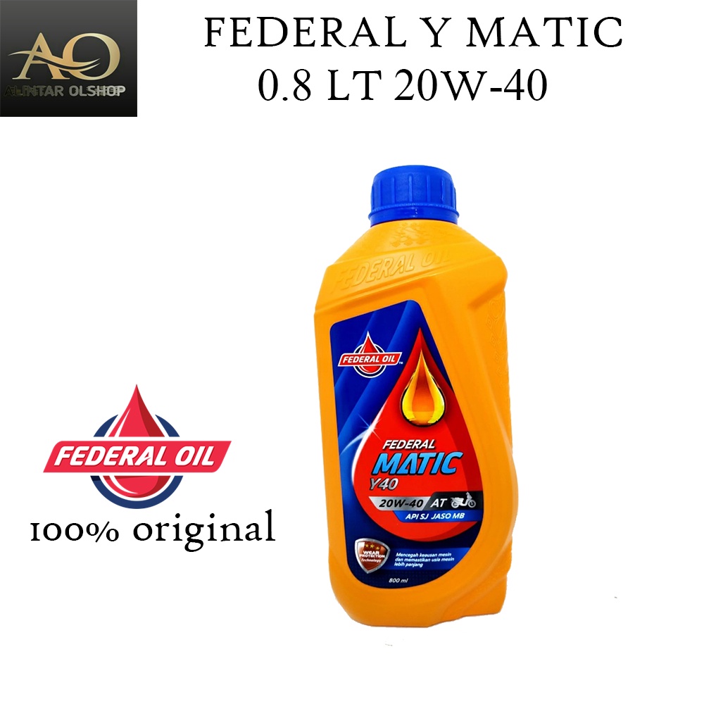 oli federal matic OLI FEDERAL Y MATIC 20W-40 0,8Liter Original