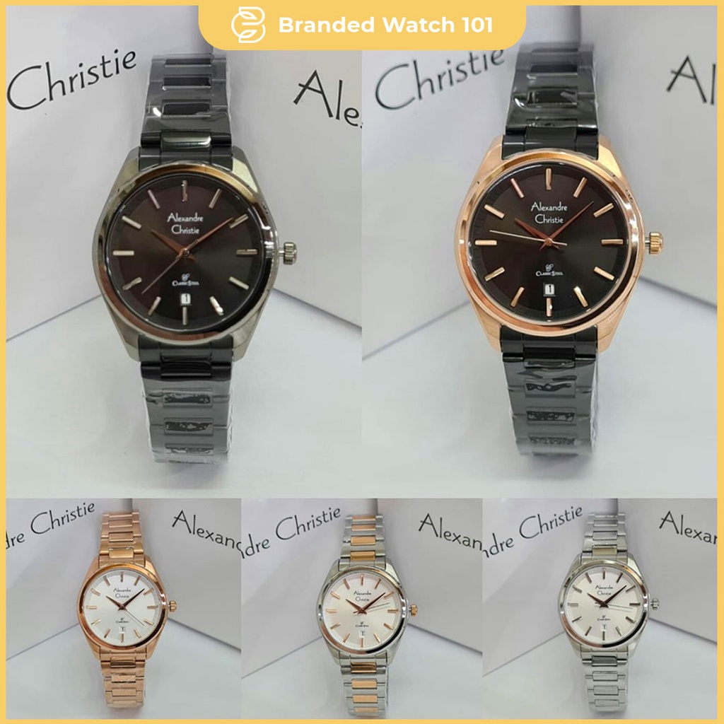 ORIGINAL Jam Tangan Wanita Alexandre Christie AC 8638 / AC8638 / 8638 Garansi Resmi 1 Tahun.