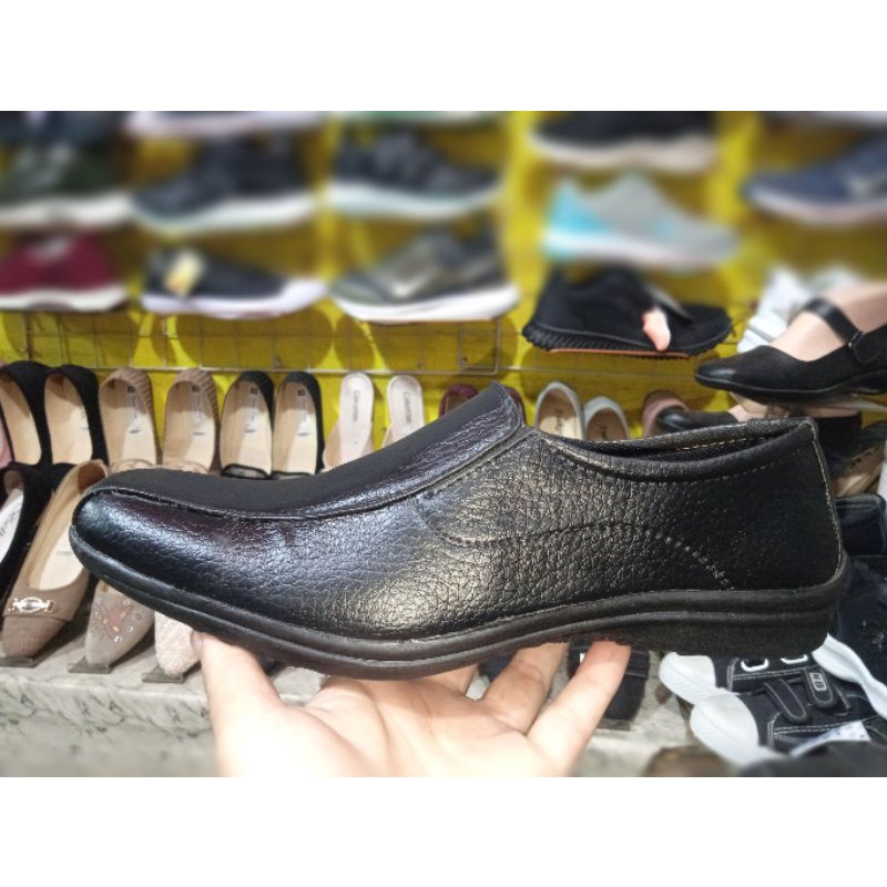 Sepatu pantofel pria tanpa hak sepatu pantovel formal pria sol datar sepatu kerja pria sepatu kantoran