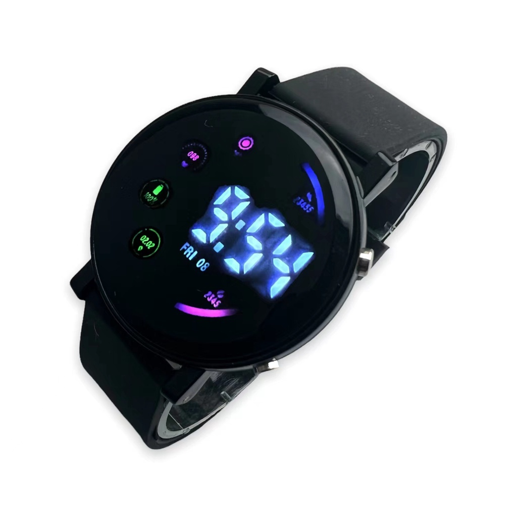 [DGS] COD✅ Jam Tangan Wanita Pria Digital Rubber Anti Air LED Watch Electronic Fashion Harga Grosir S1216