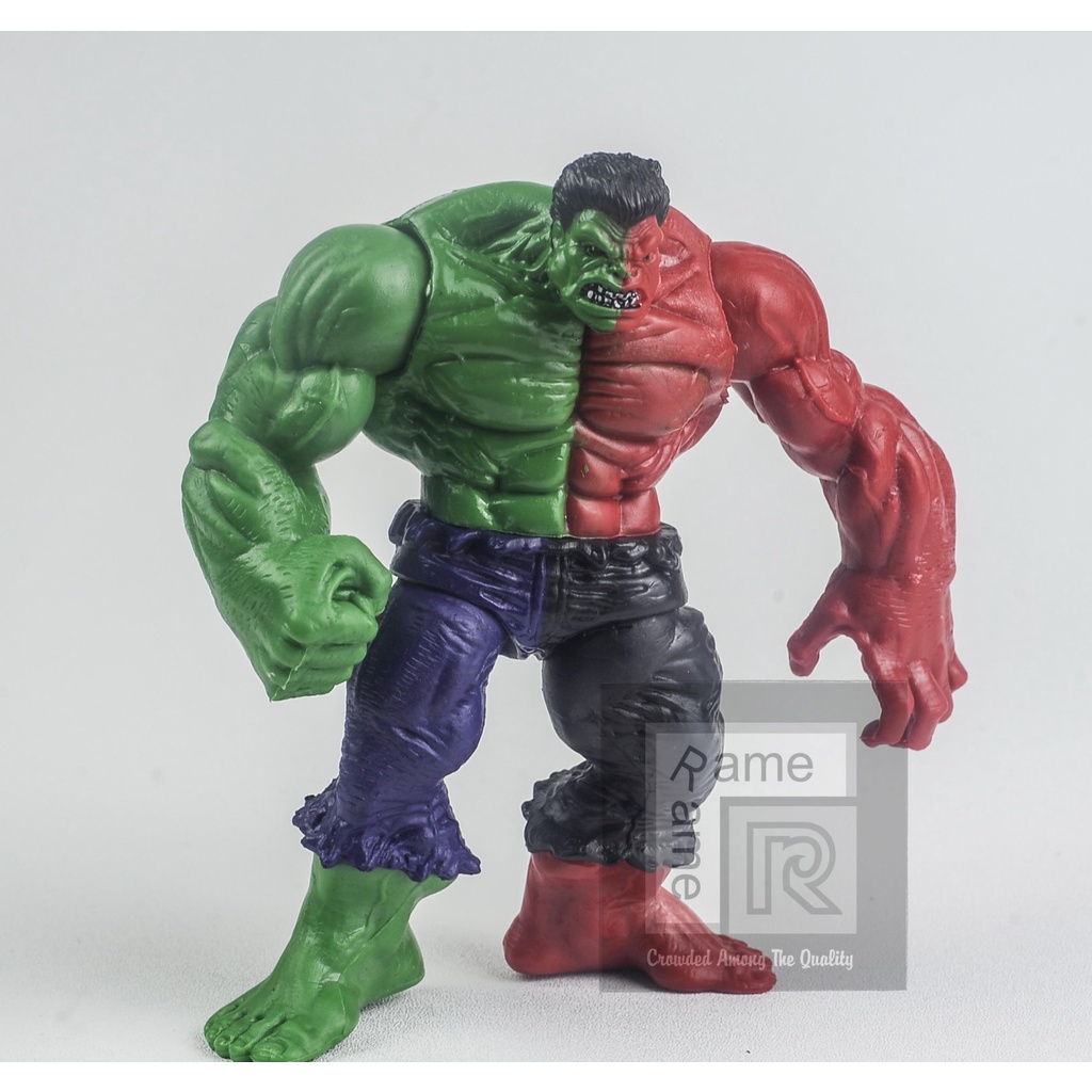Red Green Hulk Action Figure Hulk Hijau Merah