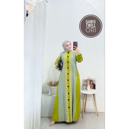 gamis twill ori gamis busui gamis asli pekalongan gamis batik pekalongan