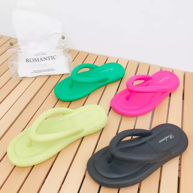 SANDAL JAPIT ORI 8001 JELLY RUBBER balance SANDAL JAPIT WANITA IMPORT