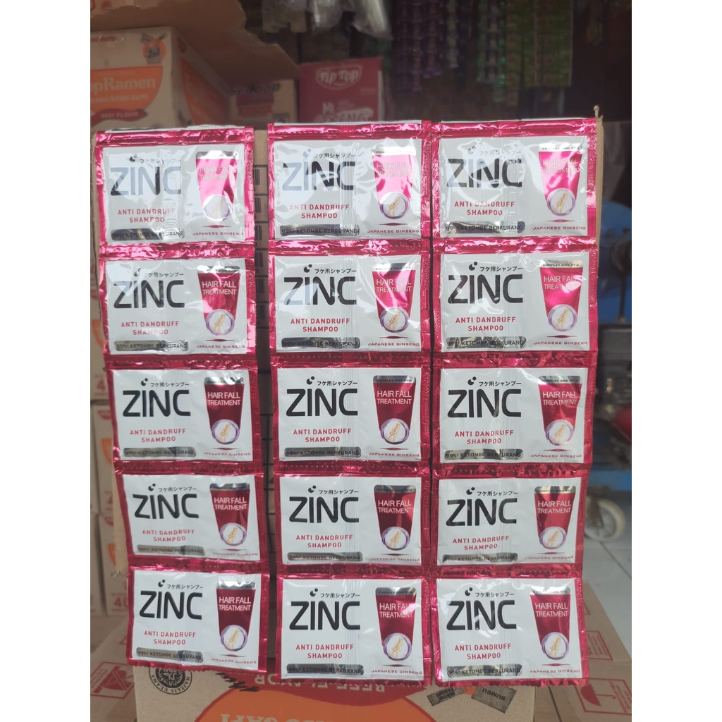 Zinc Shampoo Hair Fall Treatmen 1 Dus / Sampo Zinc