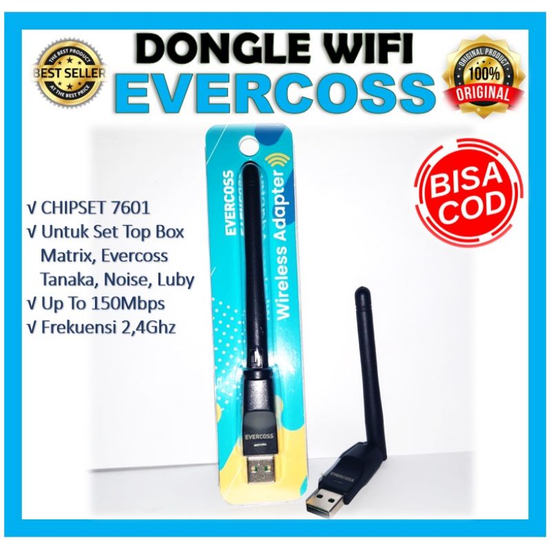 Jual Usb Dongle Wifi Mt Evercoss Untuk Stb Digital Set Top Box