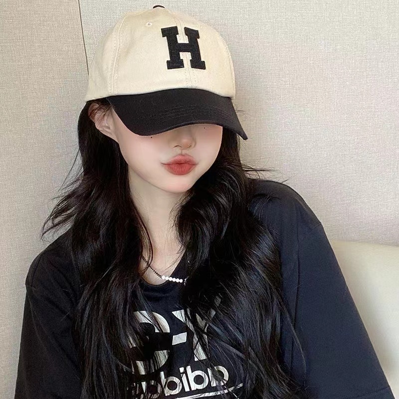 Topi baseball Motif Bordir Gaya Korea Untuk Pria Dan Wanita