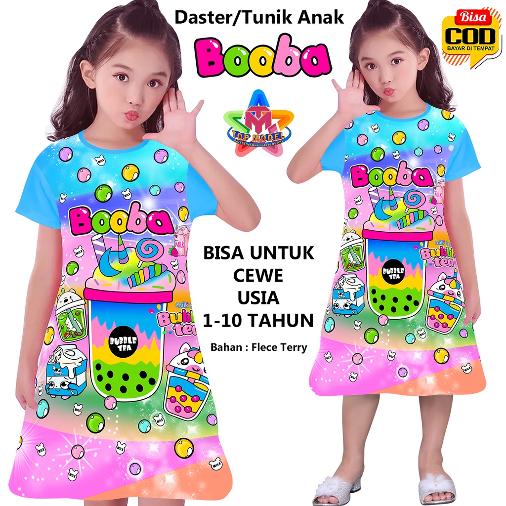 Tunik anak, TOP MODEL 00090 Dress Anak Terbaru Kekinian Anak Usia 1 - 10 Tahun Baju Atasan Anak, Gaun Anak Perempuan