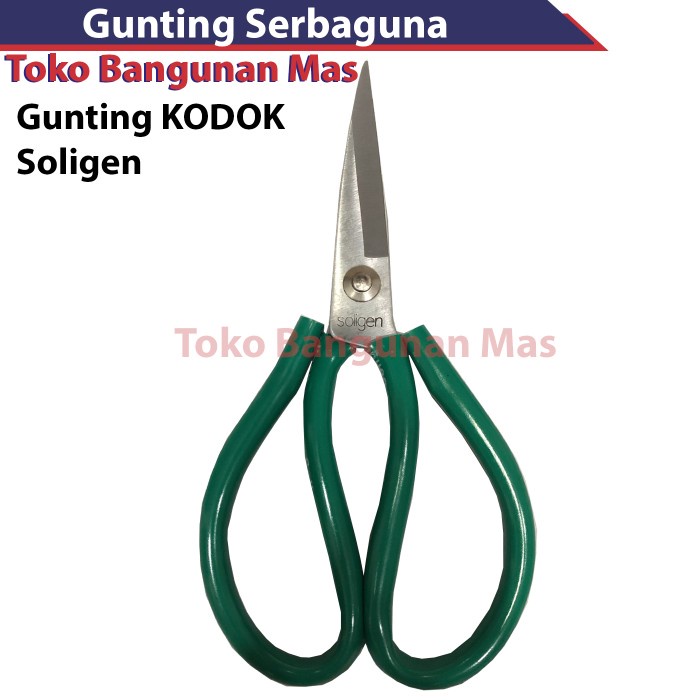 

Bagus Gunting Soligen Kodok Gunting Kulit Kain Kertas Karet Kardus Gunting Gilaa!!!
