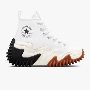 Sepatu Converse Run Star Motion Hi White Black Gum Honey CON171546C