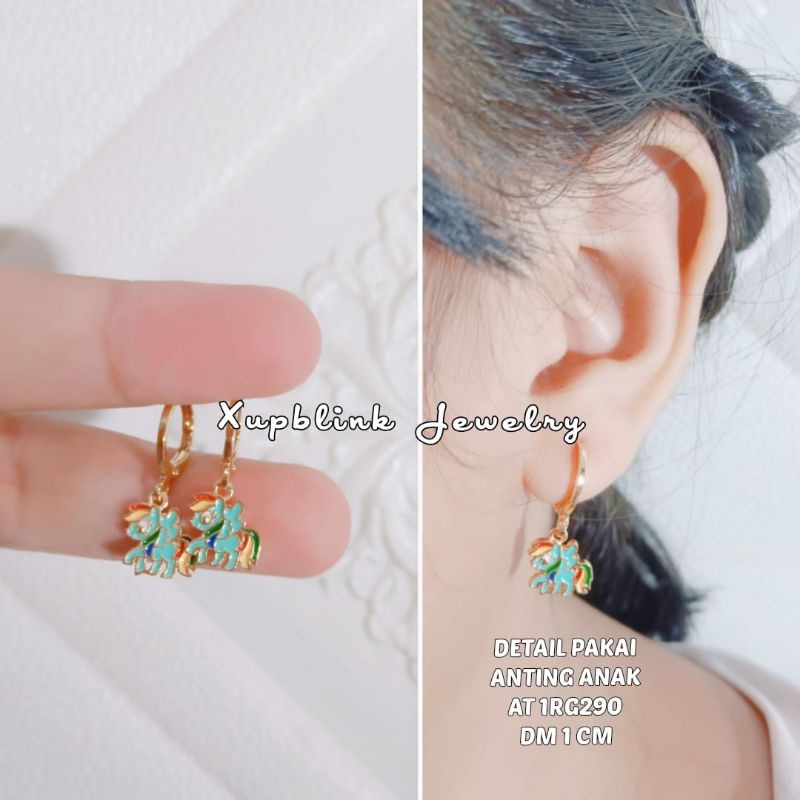 Perhiasan Anting Anak Anti Karat Dan Realpict