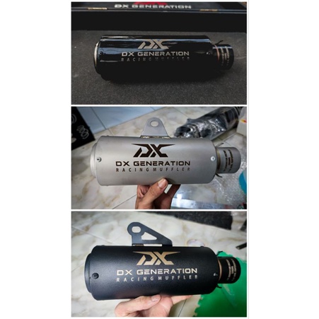 Knalpot Racing DX Generation tipe GPR Fullsistem CBR150 GSX R15 Satria Vixion CBR250 R25 MT25 Ninja