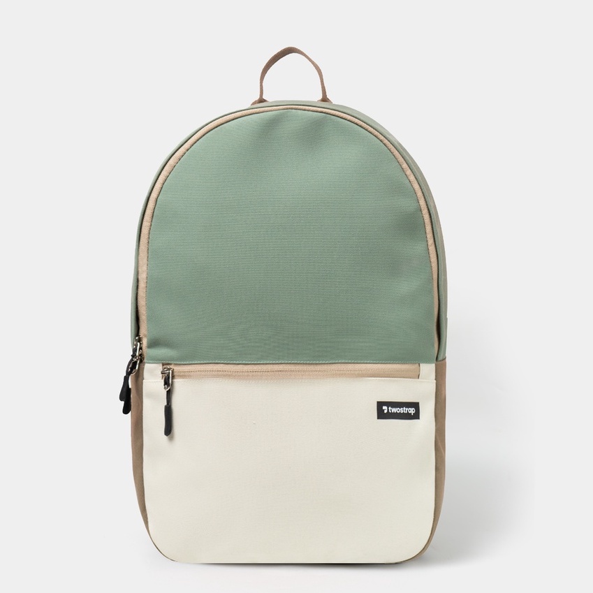 TWOSTRAP Tas Ransel Water Resistant Laptop 15.6 Inch Keperluan Backpack Sekolah dan Kuliah Wanita Pria Vecta 2.0-TimberLite