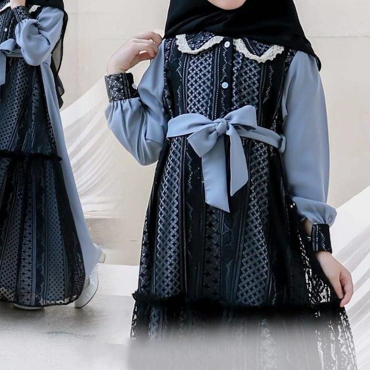 R.A - Umama Syari Kids l Umama Series Baju Gamis Muslim Anak Perempuan