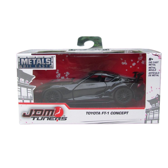 Jada 1:32 JDM Turners Toyota FT-1 Concept Black