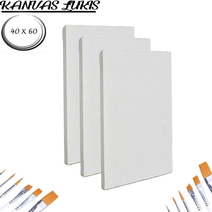 

KANVAS LUKIS 40 X 60 / CANVAS LUKIS FRAME 40 X 60 CM - SIAP PAKAI