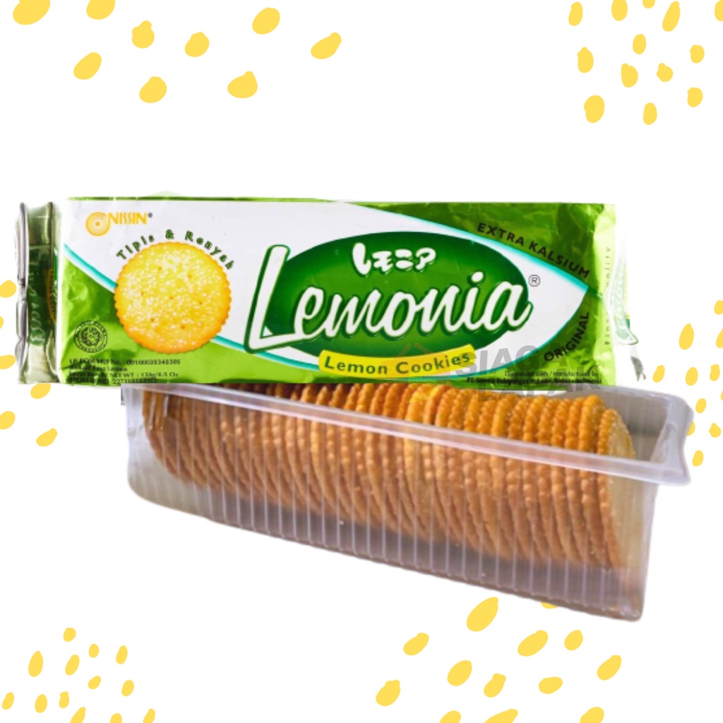 Biskuit Lemonia Lemon Nissin Cookies 130gr