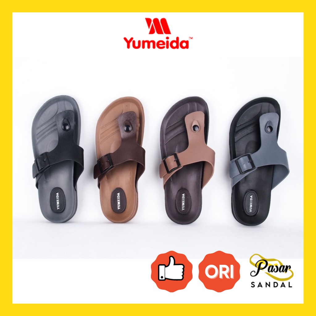 Sandal Jepit Wanita Yumeida 6102 Empuk / Sendal Wanita Adjustable Kekinian
