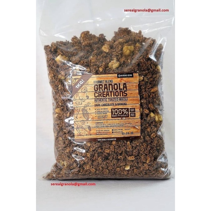 

Granola Creations Chocolate Banana Coklat Pisang 1 kg