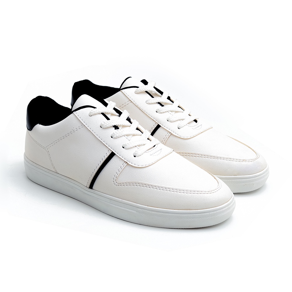 KIMMICH WHITE |MNM x Lvnatica| Sepatu Sneakers Pria Casual Sepatu Kets ORIGINAL