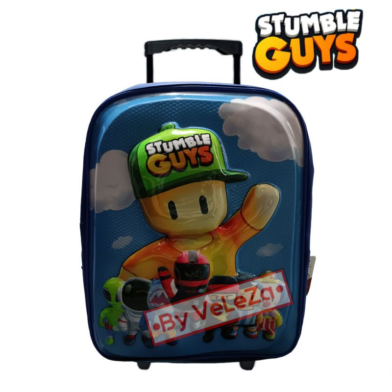 TAS RANSEL TROLI ANAK STUMBLEE GUYS 3D - TAS TROLI