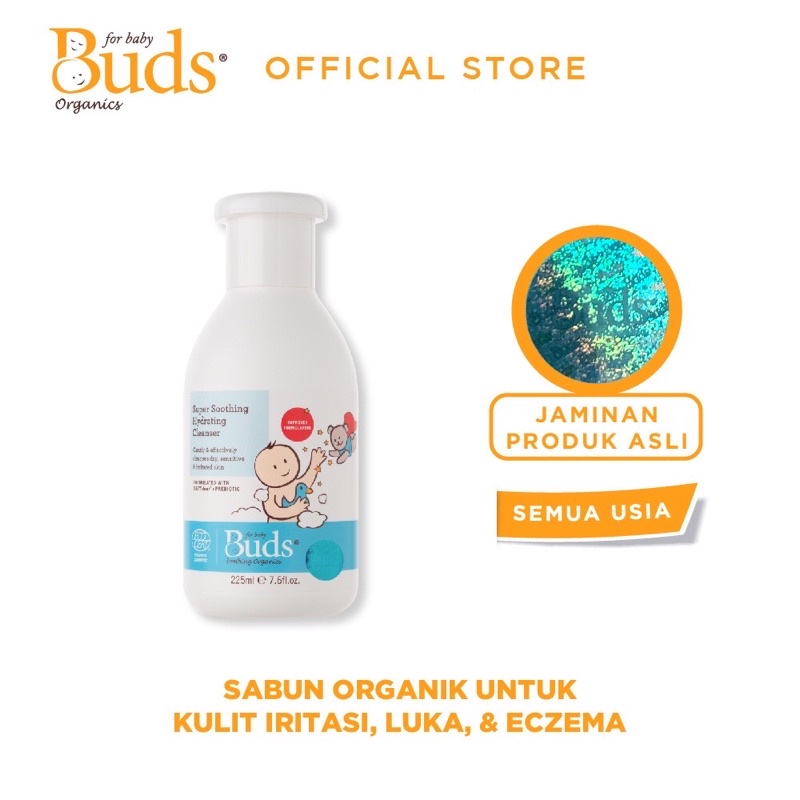 Buds super soothing hydrating cleanser 225ml