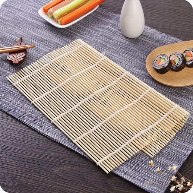 Sushi Roller Bamboo Sushi Rolling Mat Sushi Tools Bambu Penggulung sushi