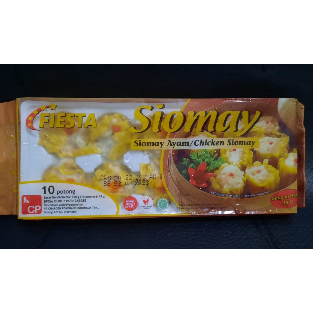 

FIESTA Siomay Rasa Ayam 180 Gram isi 10 Pcs