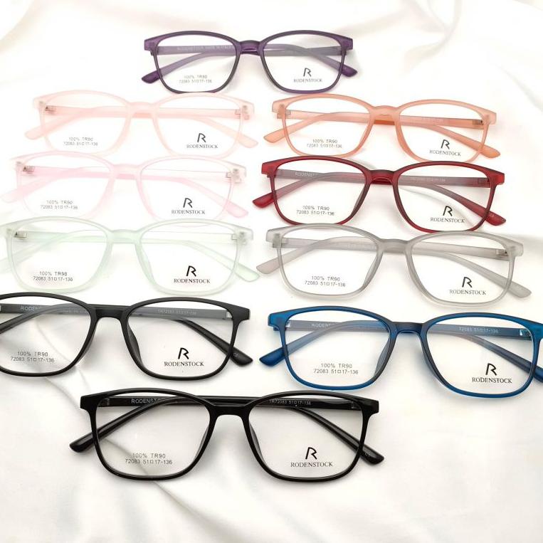 5E3 KACAMATA LENTUR (PAKET MINUS CYLINDER) FRAME KACAMATA BAHAN LENTUR/FLEXIBLE semi karet tr 90 san