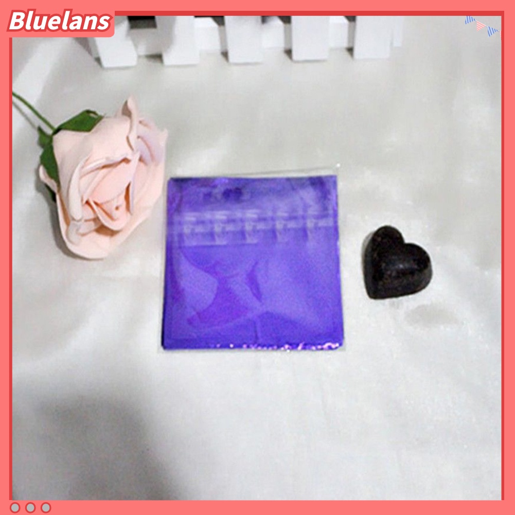 100pcs Kertas Pembungkus Permen / Cokelat Bahan Aluminum Foil Multi Warna