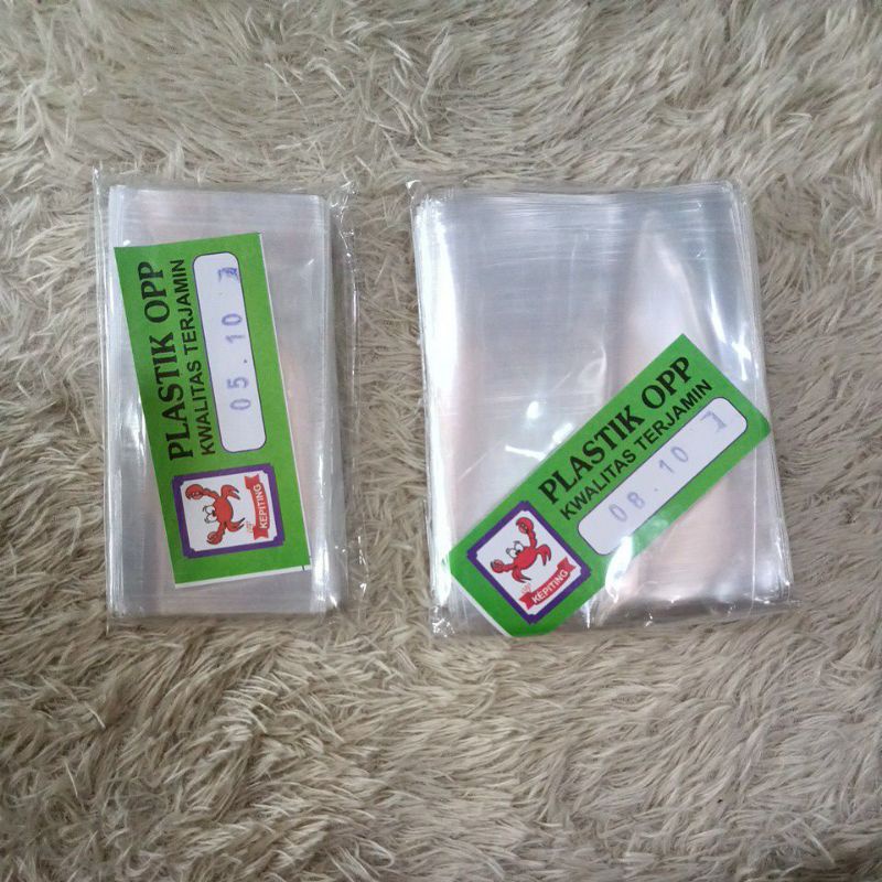 Grosir plastik opp plastik kaca bening plastik aksesoris/ souvenir ukuran kecil 5x10 | 8x10