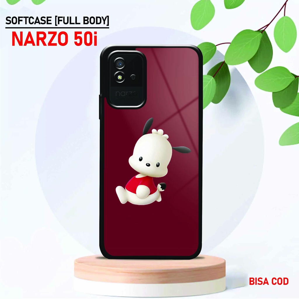 Softcase Glossy Realme Narzo 50i - Fashion Case [ UC 17 ] Realme Narzo 50i - Softcase Mengkilat Real