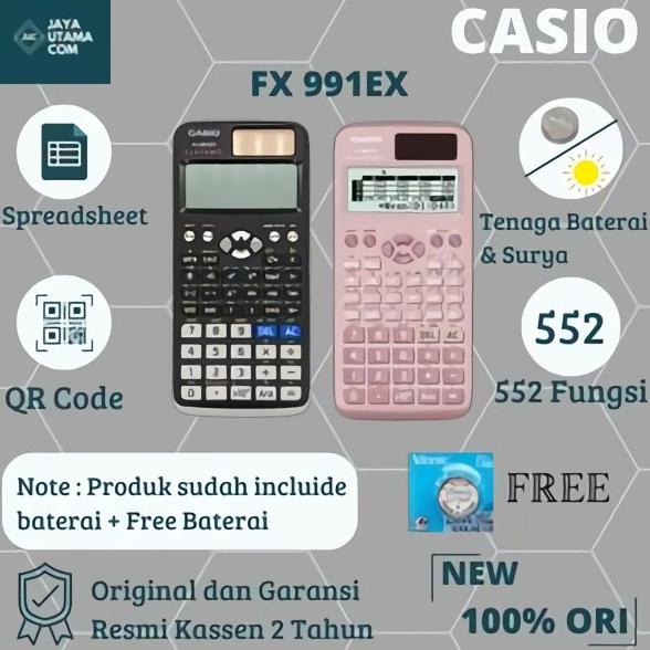 

Kalkulator Casio FX 991EX