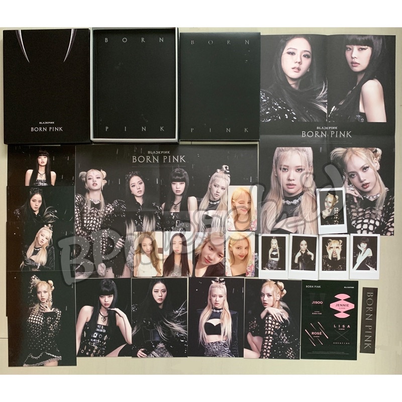 Jual Sharing Blackpink Born Pink Black Boxset Exclusive Complete Edt