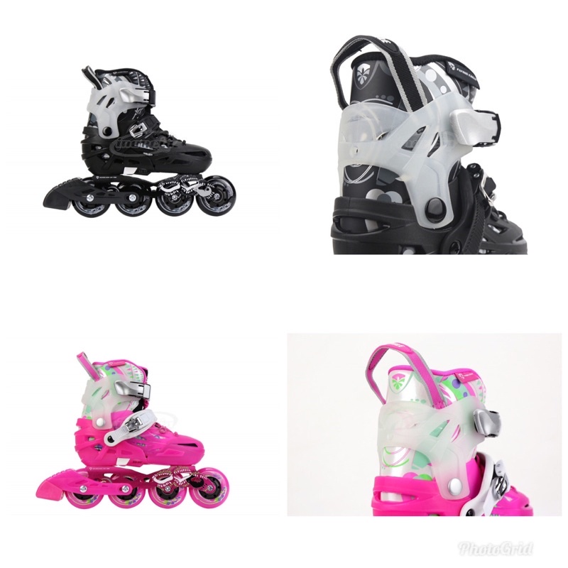 sepatu roda anak inline skate flying eagle junior s6s