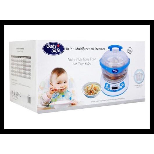 Baby Safe 10 In 1 Multifunction Steamer/Sterilizer Botol