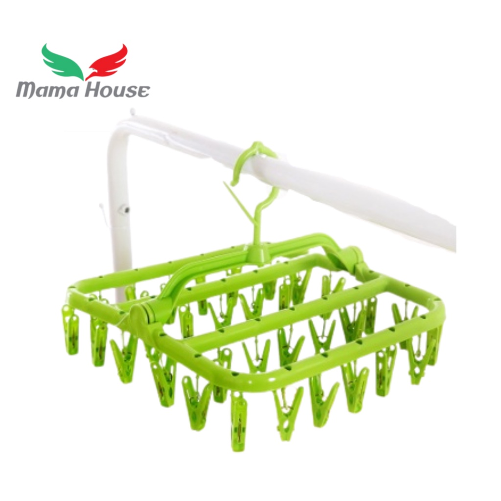 [MH] Jemuran Hanger Kaos Kaki 32 In1 Bahan Plastik