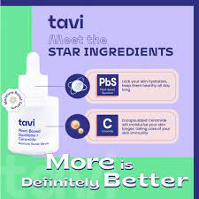 TAVI Plant-Based Squalane + Ceramic Moisture Boost Serum