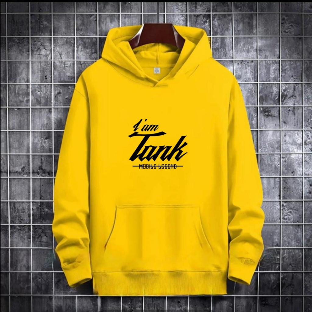 SWEATER HOODIE I AM TANK MOBILE LEGEND / HOODIE MURAH TERLARIS / HOODIE UNISEX / HOODIE PRINTING