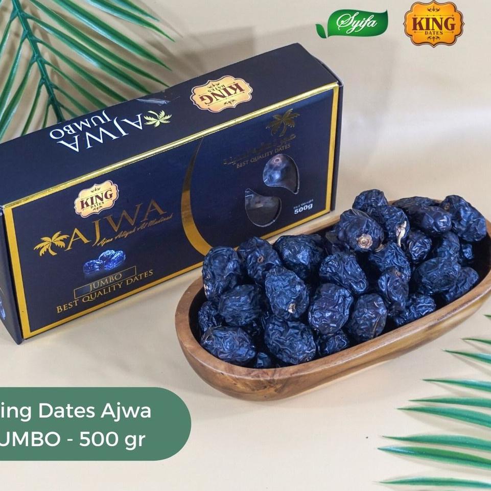 

TERLARIS Prince Date Kurma Ajwa Super Al Madinah 500 gr / 1 Kg buruan