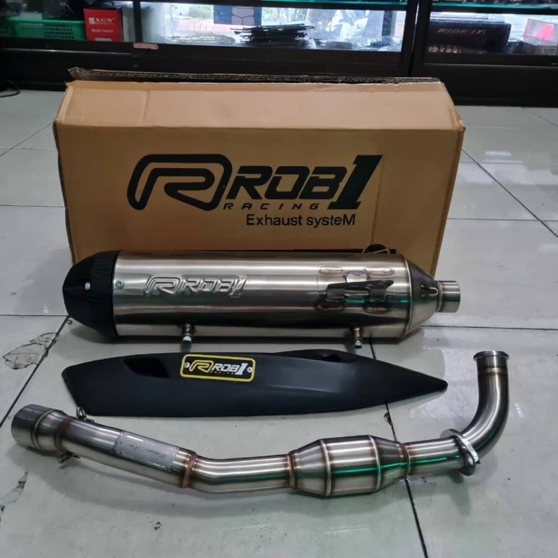 knalpot ROB1 aerox old