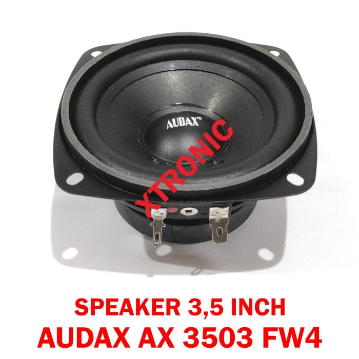 SPEAKER Speaker 3,5inch AX 3503 FW4 Speaker Audax AX3503 FW4 Woofer 3.5 inch aktif stereo bluetooth 
